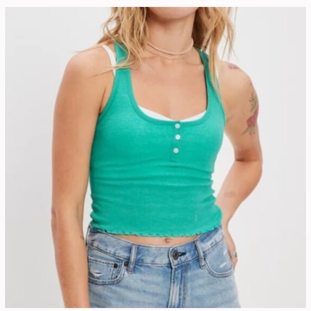 American Eagle Ribbed Tank Top